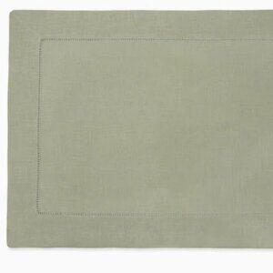 Sferra Festival Collection Linen Placemats--Moss--NWT!